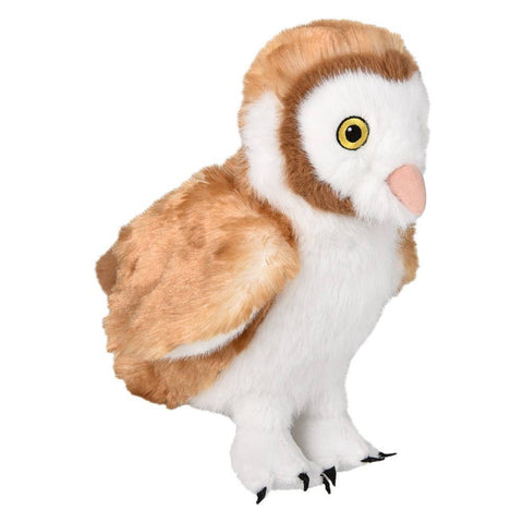 8" Animal Den Barn Owl Plush -  LLB Toys