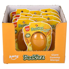 Peelerz Giant Mango Gummy Candy 12ct - LLB Toys