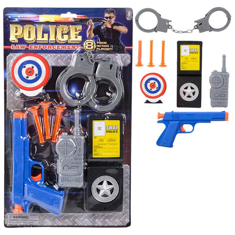POLICE DART LAUNCHER SET LLB kids toys
