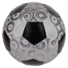 Silver Shiny Metallic Fabric Soccer Ball 16" - LLB Toys