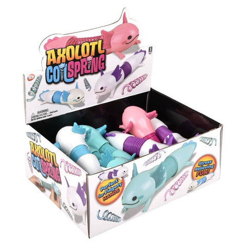 4.7" Axolotl Coil Spring LLB kids toys