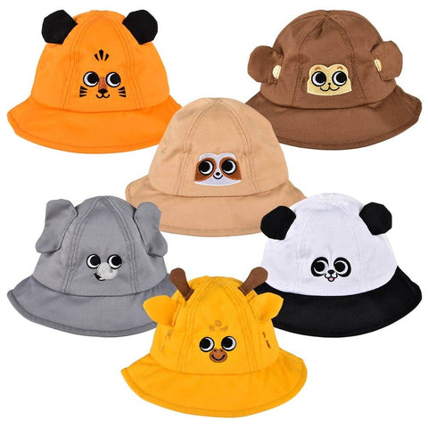 Child Size Zoo Animal Bucket Hat #2 - LLB Toys