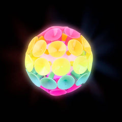 3" LIGHT-UP SUCTION CUP BALL LLB Light-up Toys