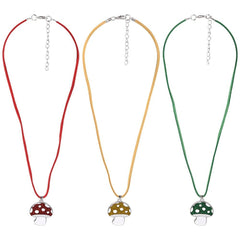 16" Mushroom Glitter Necklace - LLB Toys