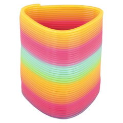 5" JUMBO TRIANGLE RAINBOW COIL SPRING LLB kids toys