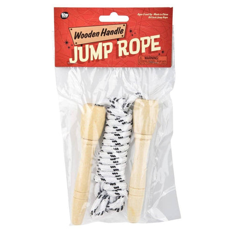 JUMP ROPE WOODEN HANDLE 7 FT LLB Sporting  Accessories