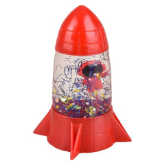 4" Squeeze Rocket With Astronaut 12ct - LLB Toys
