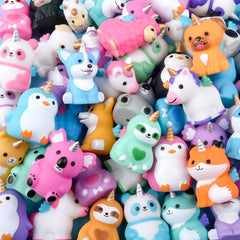 2" MYSTICAL RUBBER ANIMAL ASSORTMENT (50PCS/UNIT) - LLB Toys