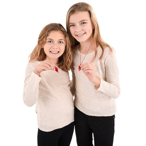 BEST FRIEND 2PC NECKLACE LLB kids toys