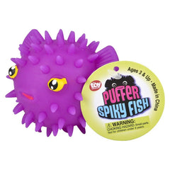 3" SPIKY PUFFY FISH LLB kids toys