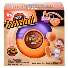 3.5" Pocket Ball Basketball Game 9ct - LLB Toys