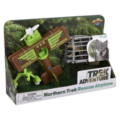 Animal Evacuation Northern Trek Plane Wolf - LLB Toys