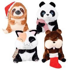 23" CHRISTMAS BELLY BUDDIES  LLB Plush Toys