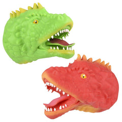 Stretchy Dragon Hand Puppet 6" LLB kids toys