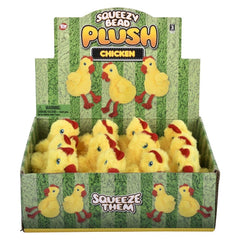 4.75" Chicken Squeezy Bead Plush LLB Plush Toys
