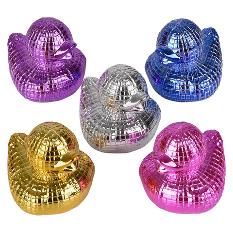 2" Disco Ball Chrome Duckies (#1)  - LLB Toys