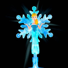 LIGHT-UP SNOWFLAKE PRINCESS WAND LLB Light-up Toys