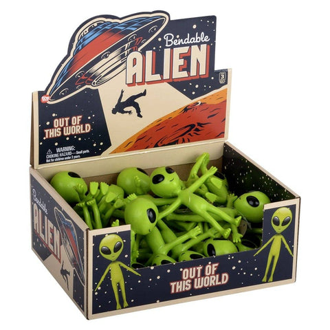 4" Bendable Alien LLB kids toys