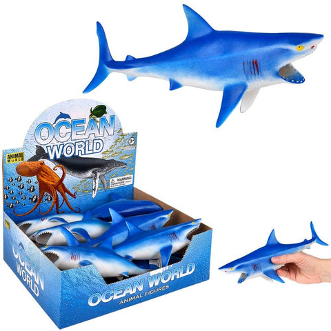 10" Squeaker Shark LLB Squishy Toys