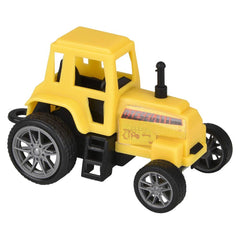 2.25" Plastic Pull Back Tractor LLB Car Toys