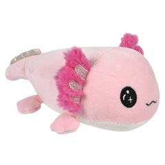 8.5" Laying Axolotl Plush