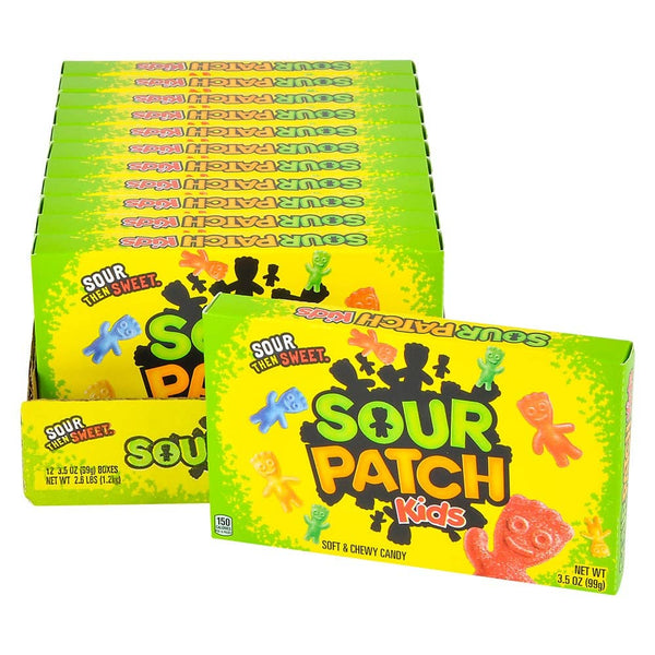 SOUR PATCH KIDS THEATER BOX CANDY 12PC/CASE LLB kids toys