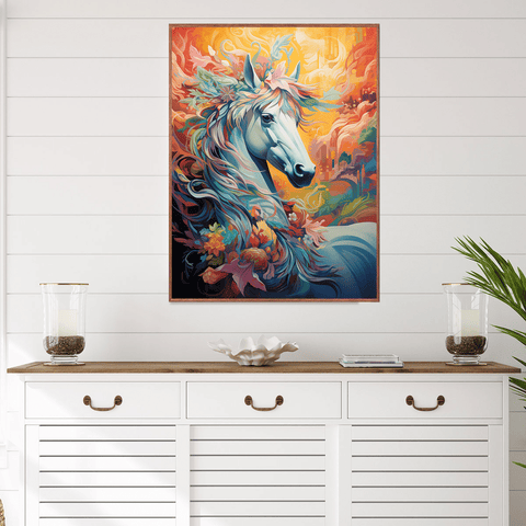 Fantasy Horse Canvas Wall Art print