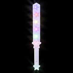 22.5" Light-Up White Prism Star Sword - LLB Toys