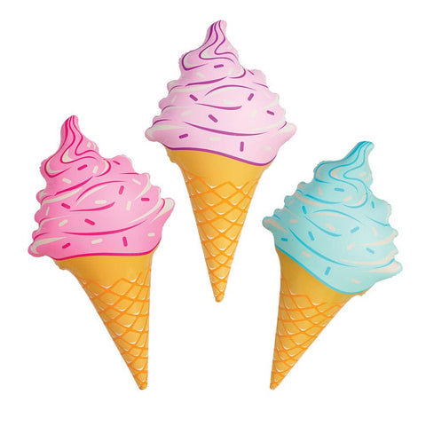 Assorted 36" Ice Cream Cone Inflatable - LLB Toys