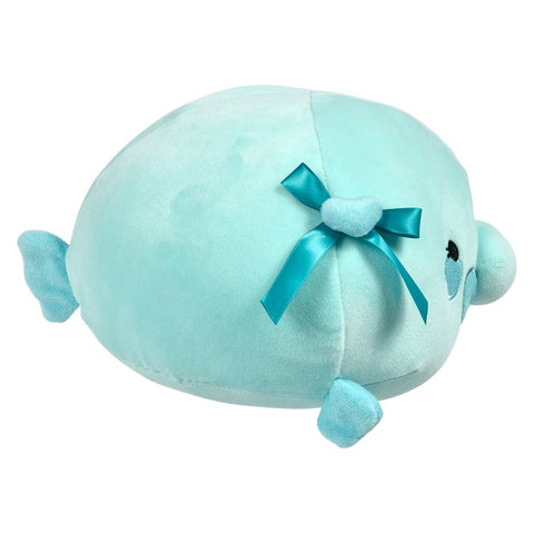 7" Blobfish Plush Stuffed Animal with Bow - LLB Toys