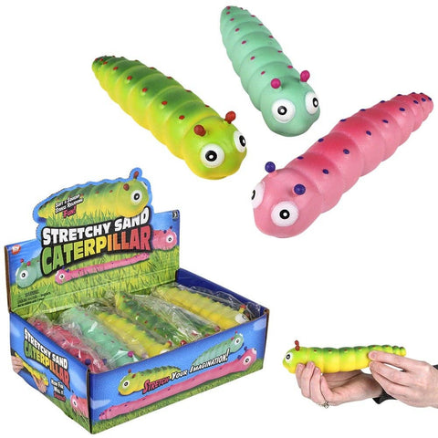 6" Stretchy Sand Caterpillar LLB kids toys