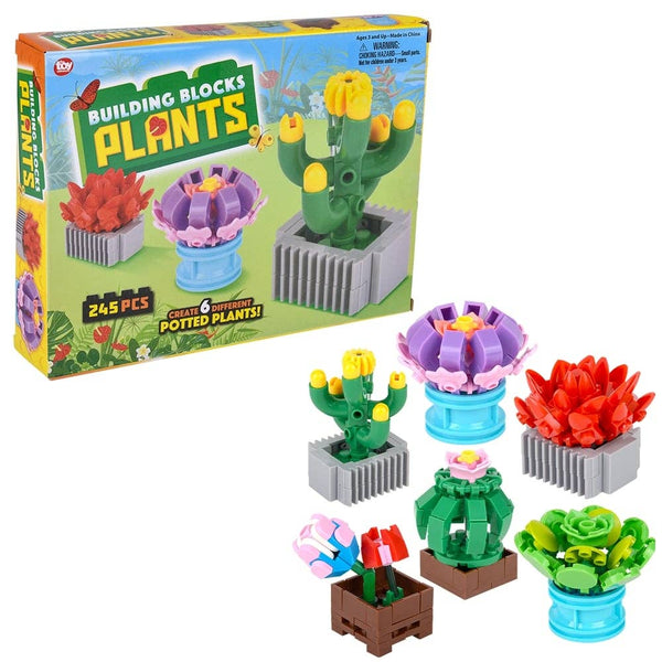 Plant Mini Block Assortment 245pc - LLB Toys
