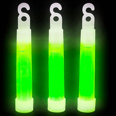 4" GREEN GLOW STICK NECKLACE LLB kids toys