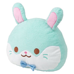 16" Kawaii Bunny Pillow-Teal - LLB Toys
