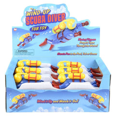 7.5" WIND UP DIVER LLB kids toys