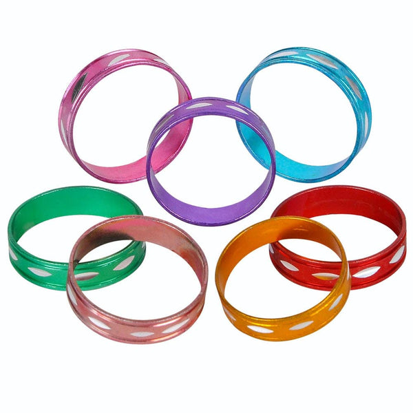 LASER SPARKLE RING .75