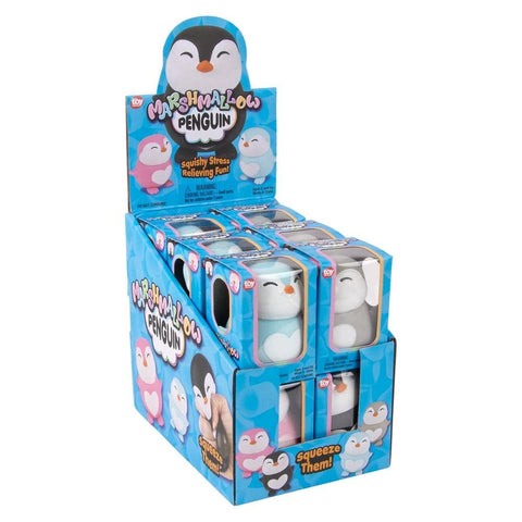 Marshmallow Penguin 3" 12ct- LLB Toys