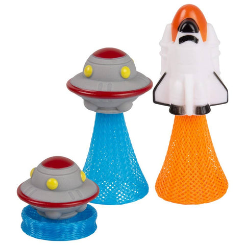 3.5" Pop-Coil Spaceship 12ct - LLB Toys