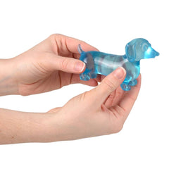 4.5" Squeeze Sugar Dachshund 12ct - LLB Toys