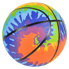 9.5" TIE DYE REGULATION BASKETBALL LLB kids toys