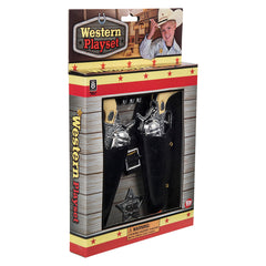 OLD WEST ACTION BELT SET 2 PC LLB kids toys