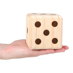JUMBO WOODEN YARD DICE 3.5" LLB kids toys