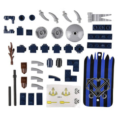 2.75" Building Block Pirate Ship 12ct - LLB Toys