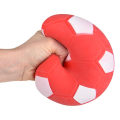 4.25" Squish Mega Marshmallow Soccer Ball 6ct - LLB Toys