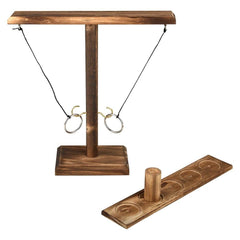 10" TIKI TOSS WOODEN TABLETOP GAME LLB Wood Toy - Kids