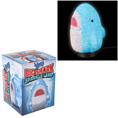 8" Sparkle Shark Lamp- LLB Toys