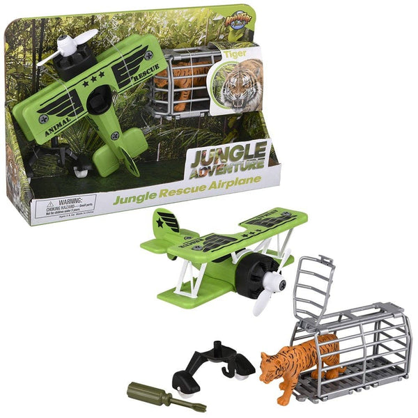 Animal Evacuation Jungle Plane Tiger - LLB Toys