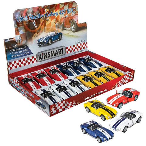 1965 Shelby Cobra 427 1:32 Scale Die-Cast Car - LLB Toys