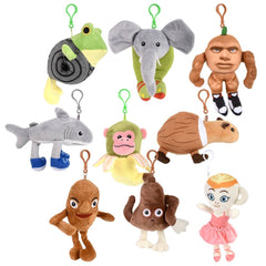 6-7" Brainrot Backpack Clip Blind Bag 12ct - LLB Toys Plush