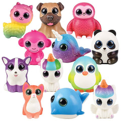 SPARKLE EYE SQUISH MIX 5.5" LLB Squishy Toys